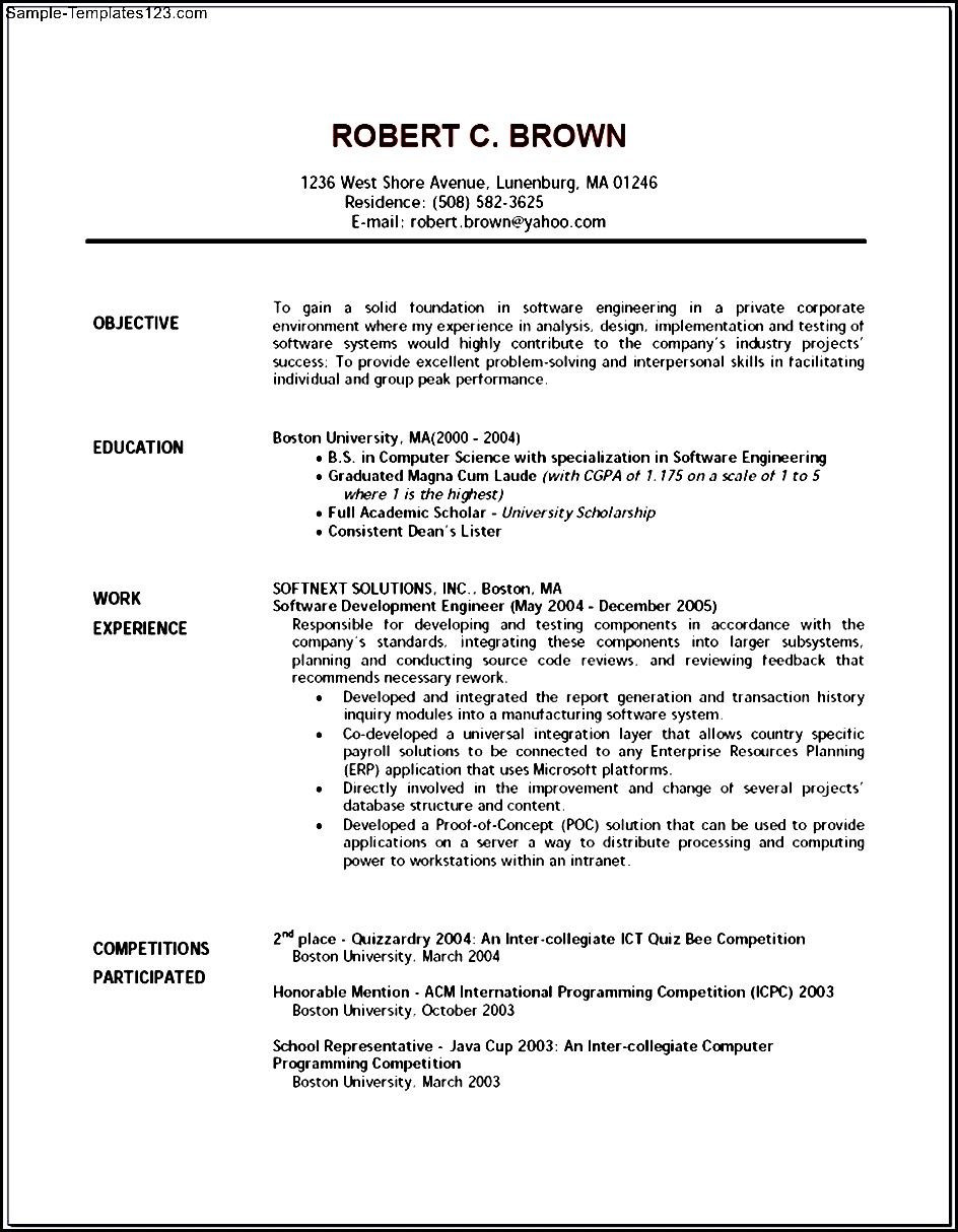Free Sample Resume for Bank Teller Bank Teller Resume Examples Sample Templates