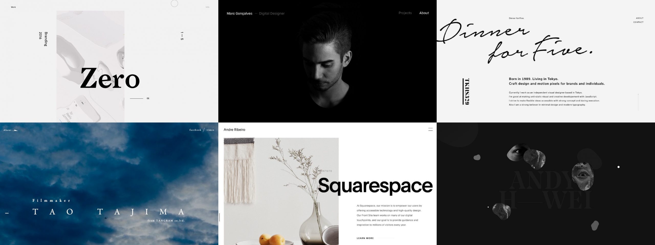 Minimalist Portfolio & Resume after Effects Template Free Download Beautiful Minimalist Portfolio Websites Of January 2018 by …