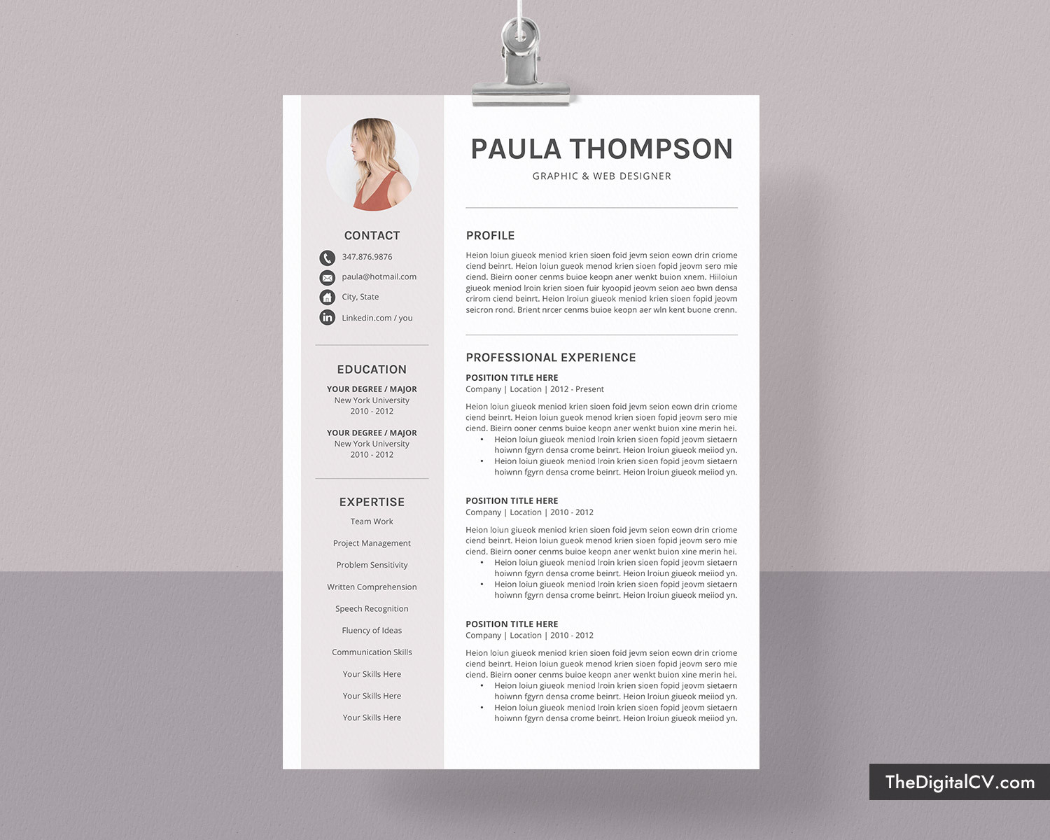 Modern Cv Resume Template Free Download Modern Cv Template for Microsoft Word, Simple Cv Template Design, Clean Resume, Creative Resume, Professional Resume, Job Resume, Editable Resume, …