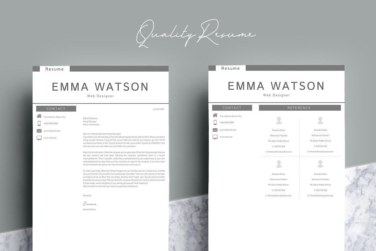 Modern Resume and Cover Letter Template Modern Resume Template Modern Resume Template, Resume Template … Modern Resume and Cover Letter Template Modern Resume Template Modern Resume Template, Resume Template …