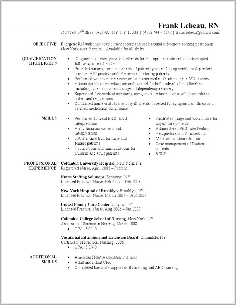 Registered Nurse Resume Sample format Australia Registered Nurse Resume Template Australia