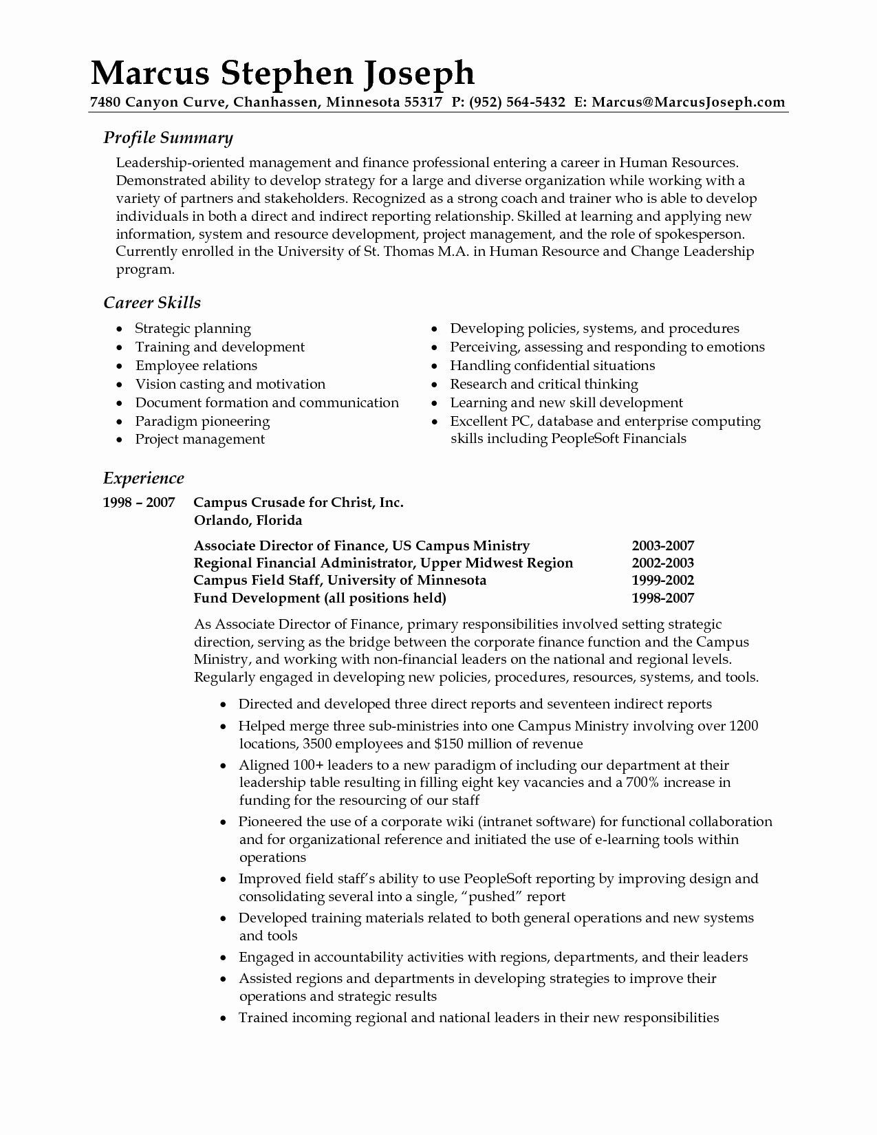 Sample Of Professional Profile for A Resume Resume Examples with Summary , #examples #resume #resumeexamples …