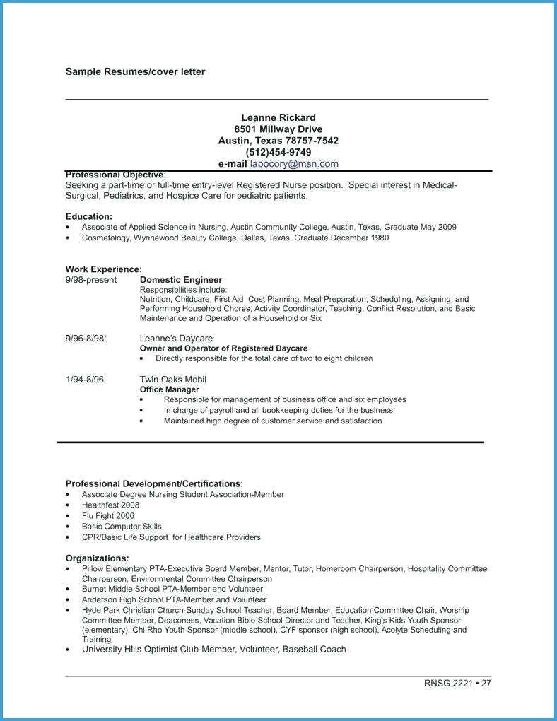 Sample Resume for College Faculty Position Sample Resume for Community College Teaching Position Lovely Free …