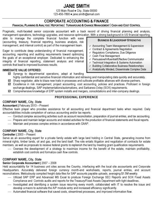 Sample Resume for Oil and Gas Entry Level Here to This Accounting and Finance Resume