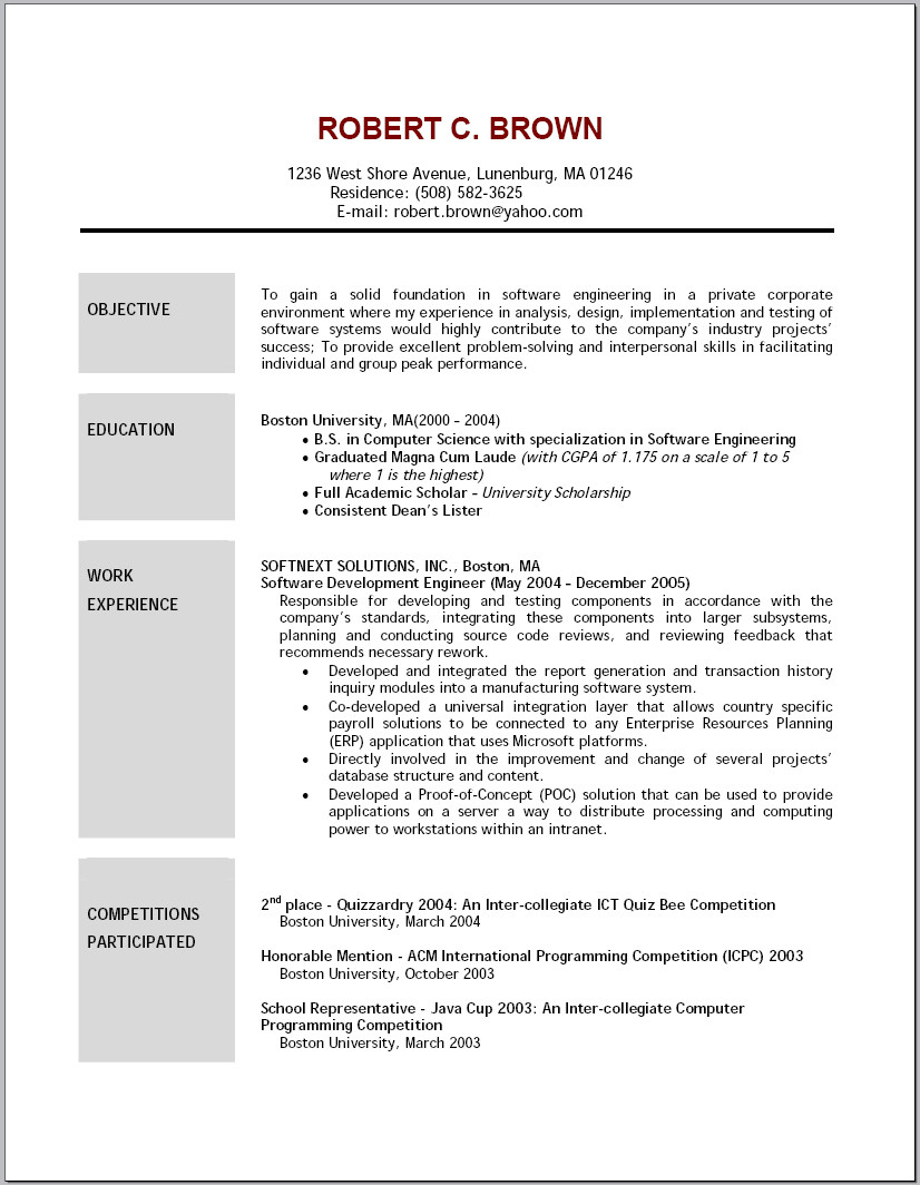 Sample Resume Objectives for Entry Level What to Write In Objective Of Resume for Teacher September 2021