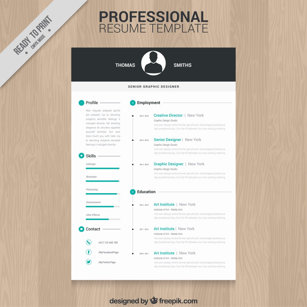 Top 10 Resume Templates Free Download 10 top Free Resume Templates – Freepik Blog – Freepik Blog
