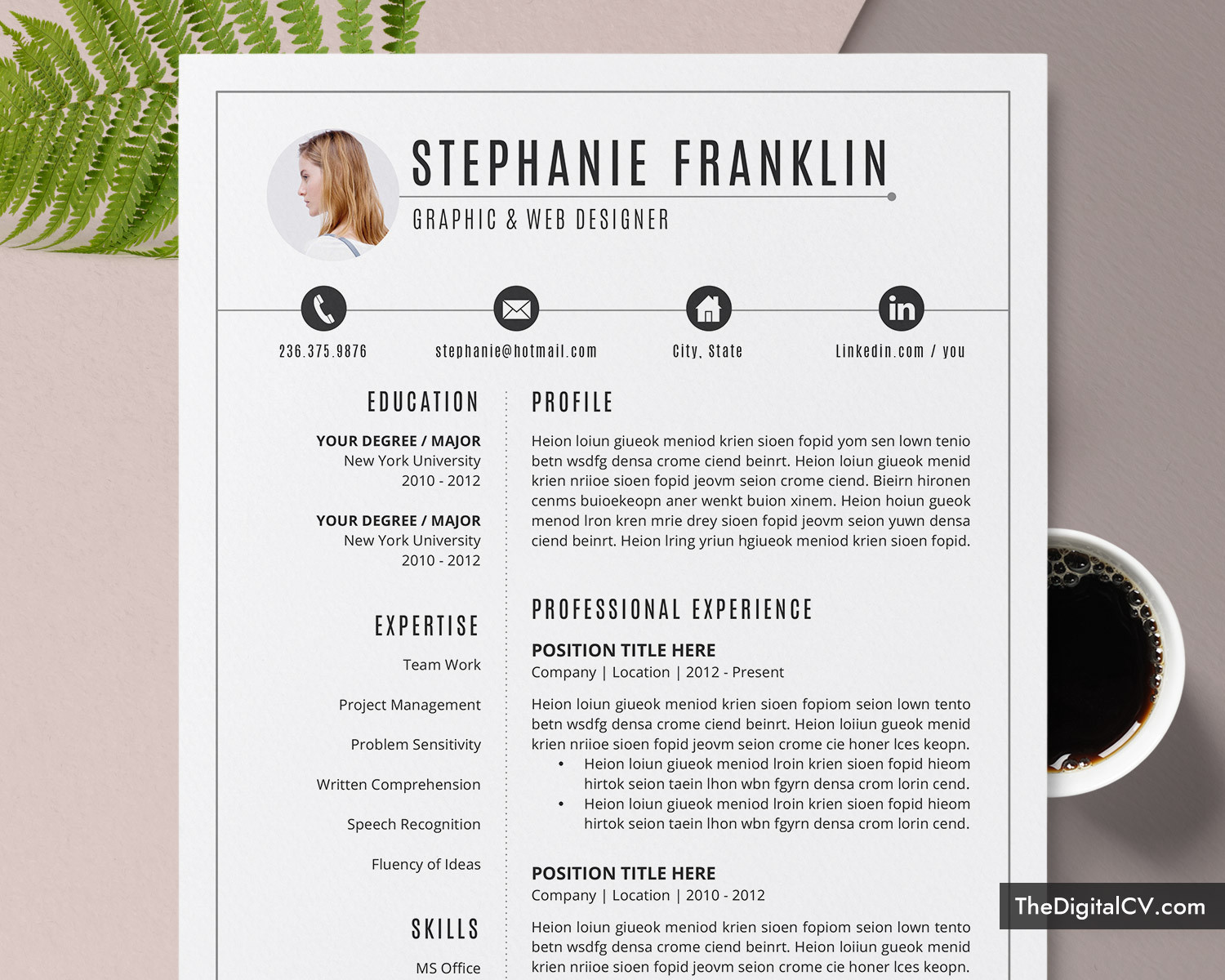 Best Modern Resume Template Free Download Clean Cv Template for Job Application, Curriculum Vitae, Modern Cv Template, 1-3 Page Resume, Ms Word Resume, Creative Resume, Professional Resume, …