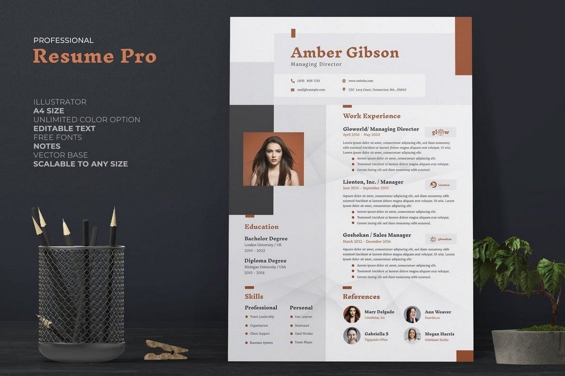 Best Resume Template 2022 Free Download 50lancarrezekiq Best Cv & Resume Templates 2022 Design Shack