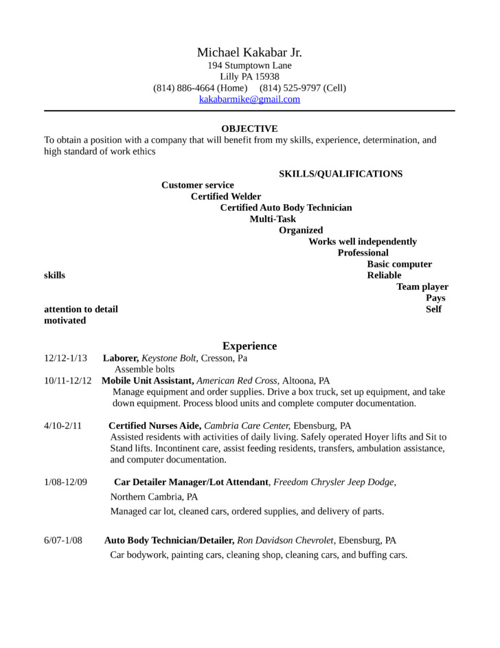 Car Dealership Lot attendant Resume Sample Professional Lot attendant Resume Template