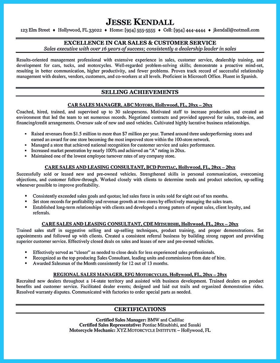 Car Salesman Job Description Resume Sample Cool Captivating Car Salesman Resume Ideas for Flawless Resume …