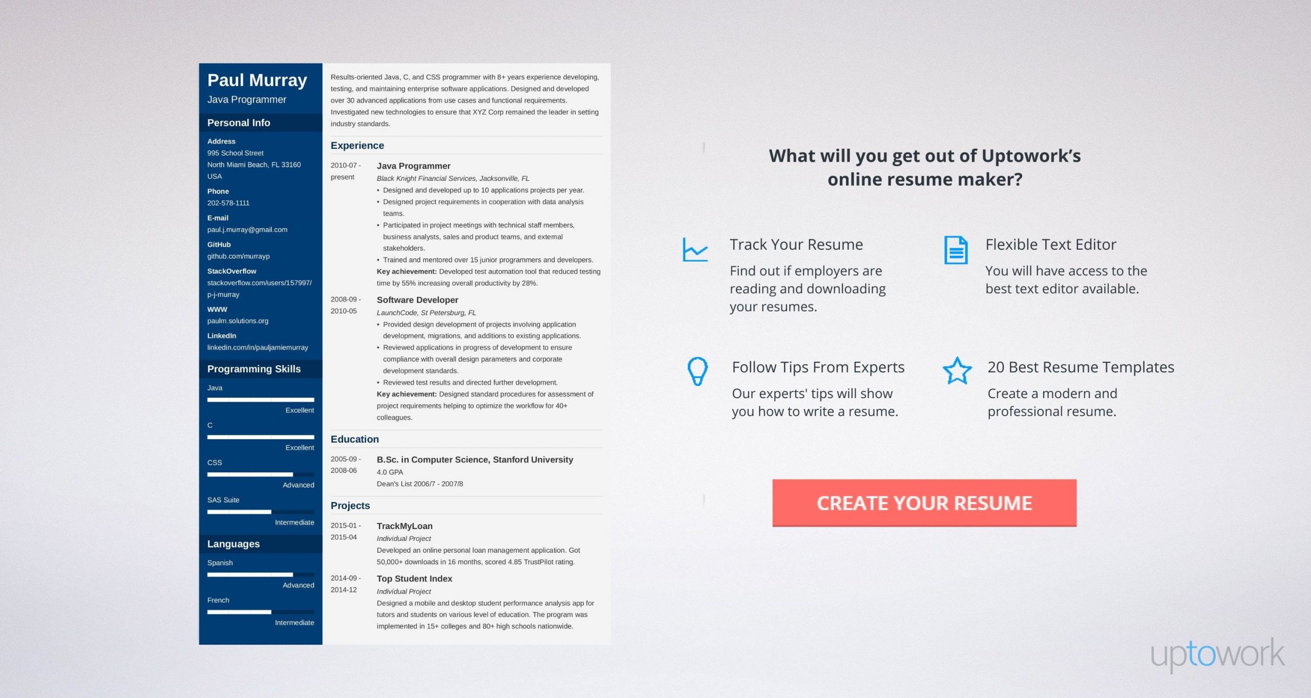 Cracking the Coding Interview Resume Template Programmer Resume Examples (template & Guide) Cracking the Coding Interview Resume Template Programmer Resume Examples (template & Guide)