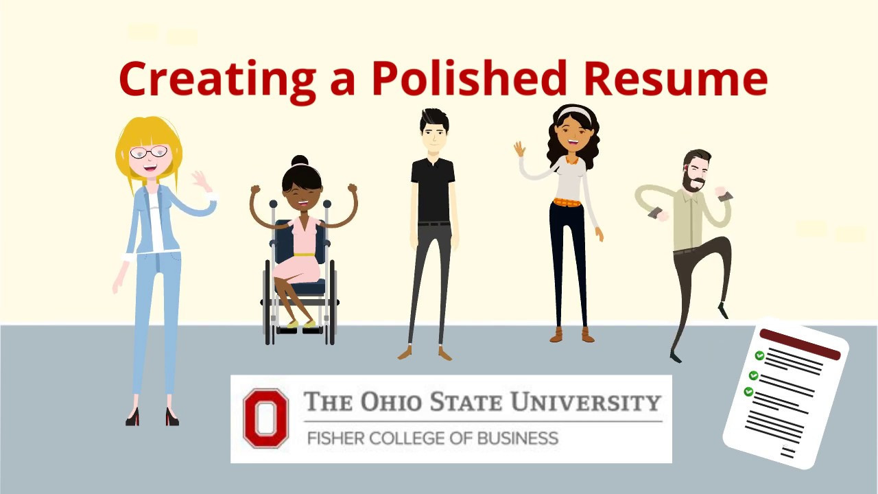 Fisher College Of Business Resume Template Job Search Resources Fisher College Of Business