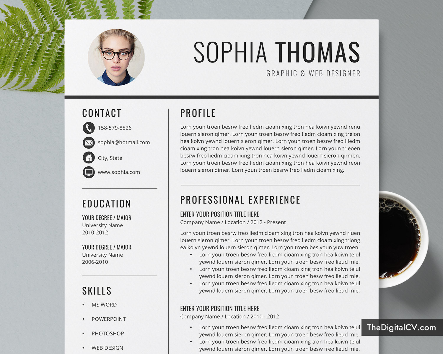 Free Resume Templates 2022 for Fresh Graduates Professional Resume Template / Cv Template, Curriculum Vitae, Modern Resume format, Ms Word Resume, Fresh Graduate Resume Template, Student Resume …