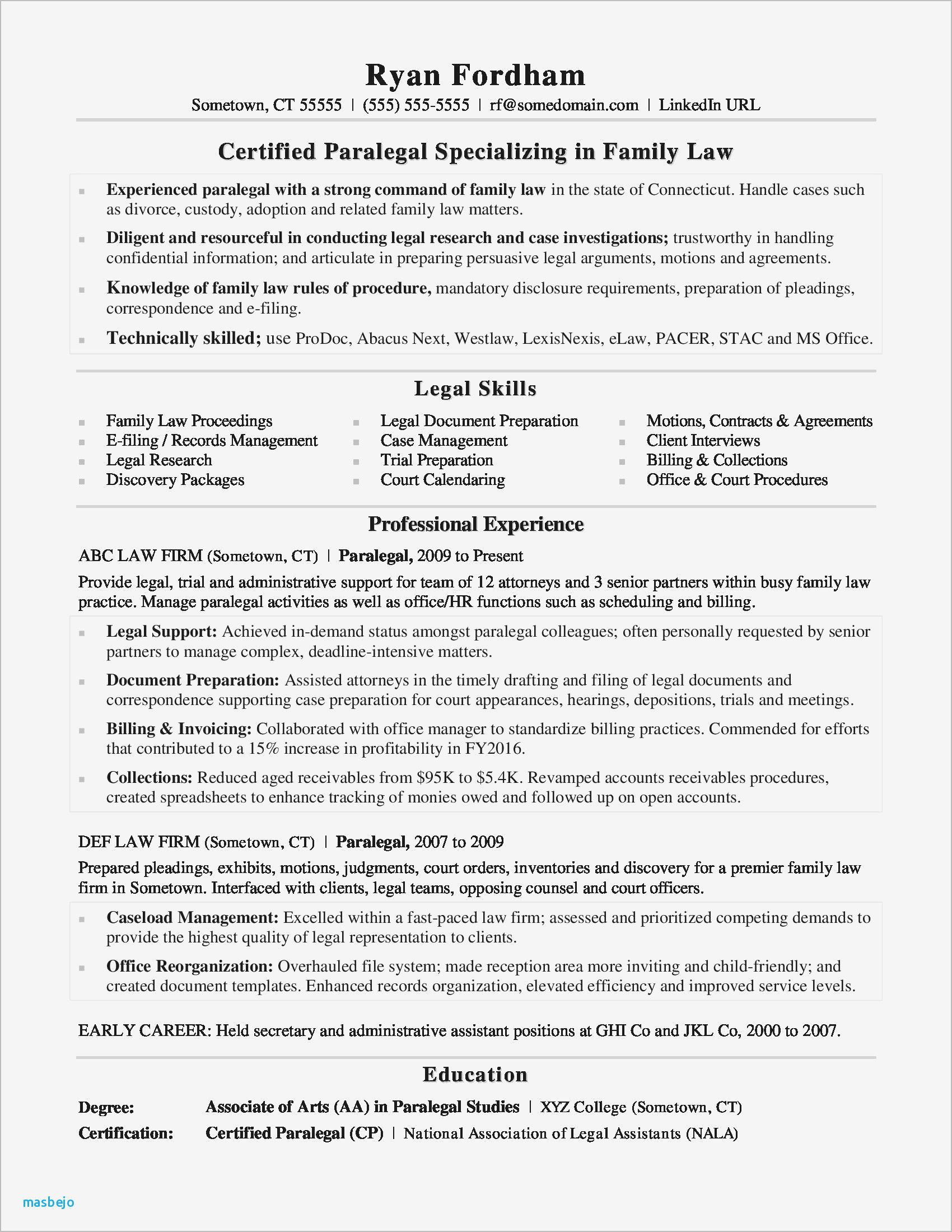 Free Resume Templates for Government Jobs 75 New Gallery Of Resume Examples for Federal Government Jobs …