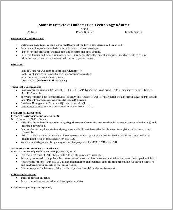 Free Sample Resume for It Professional Free 16 It Resume Samples In Ms Word Free Sample Resume for It Professional Free 16 It Resume Samples In Ms Word