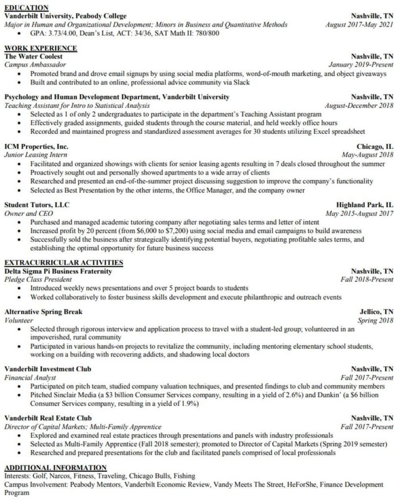 Investment Banking Resume Template with Deal Experience 3 Tricks to Hack Your Investment Banking Resume (with No Experience) Investment Banking Resume Template with Deal Experience 3 Tricks to Hack Your Investment Banking Resume (with No Experience)