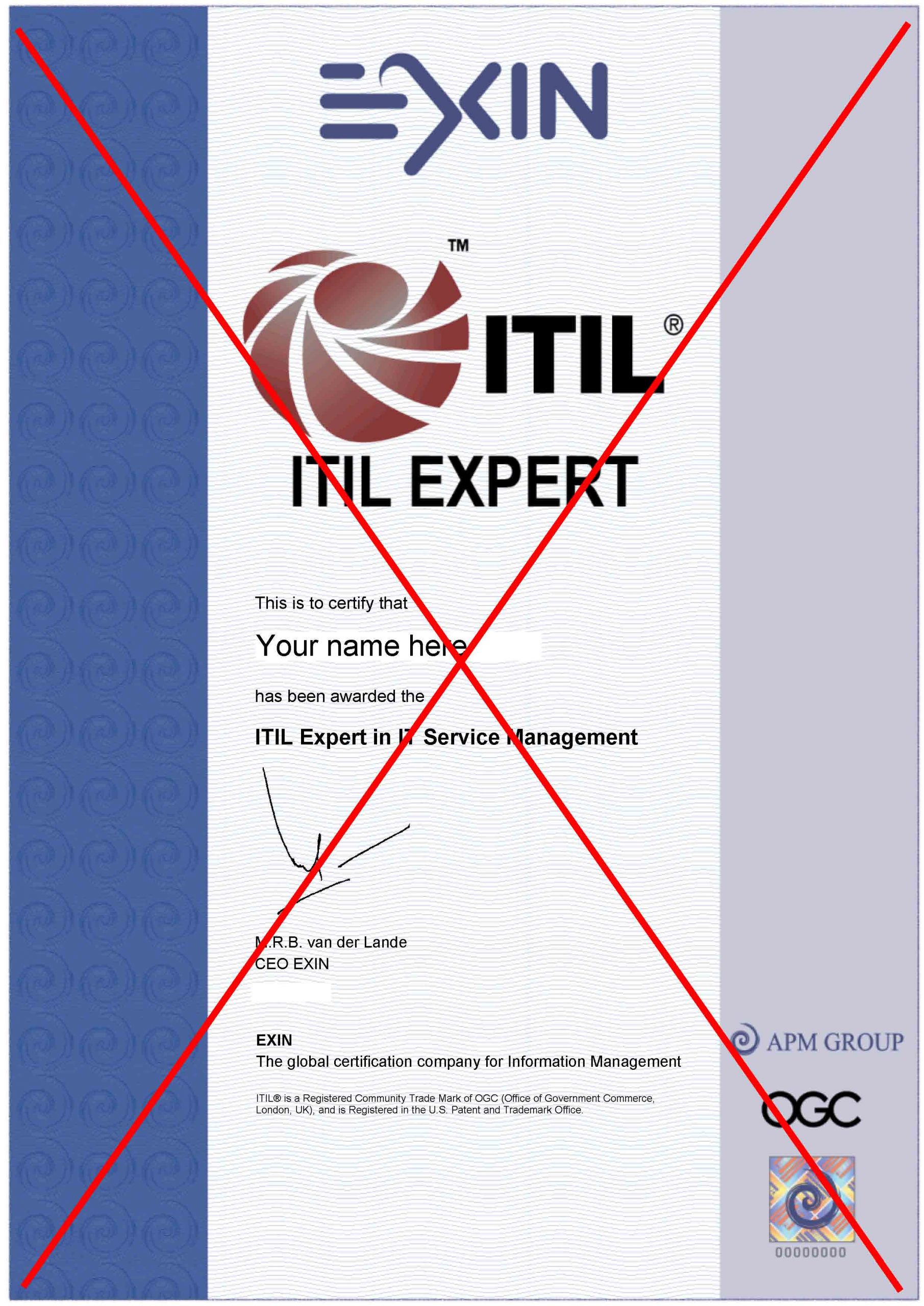 Itil V3 Foundation Certified Sample Resume Itil V3 Certification