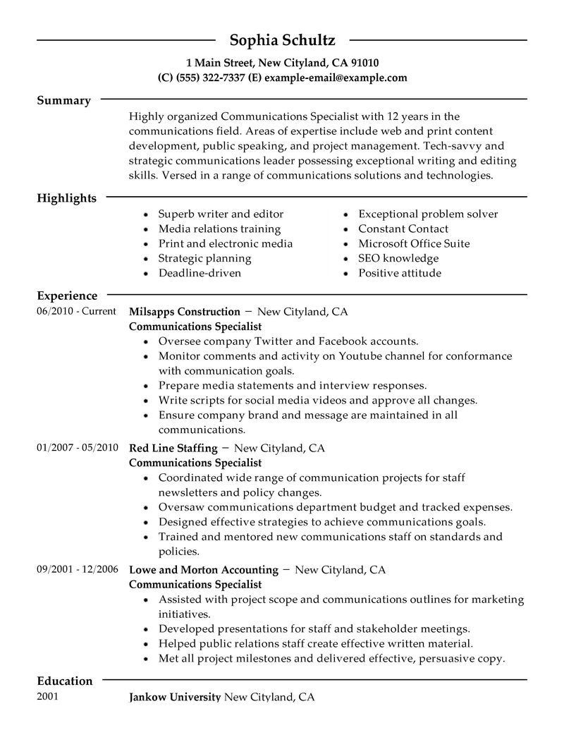 Jack Of All Trades Resume Sample Resume Summary Examples for Jack Of All Trades â Unbrick.id