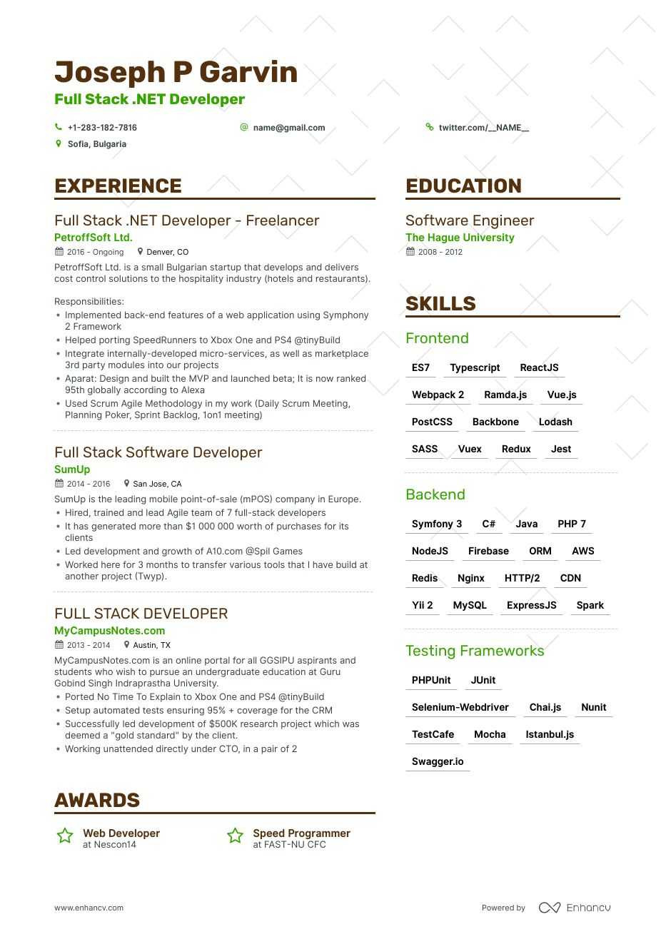 Net Full Stack Developer Resume Sample Full Stack .net Developer Resume Sample October 2021 Net Full Stack Developer Resume Sample Full Stack .net Developer Resume Sample October 2021