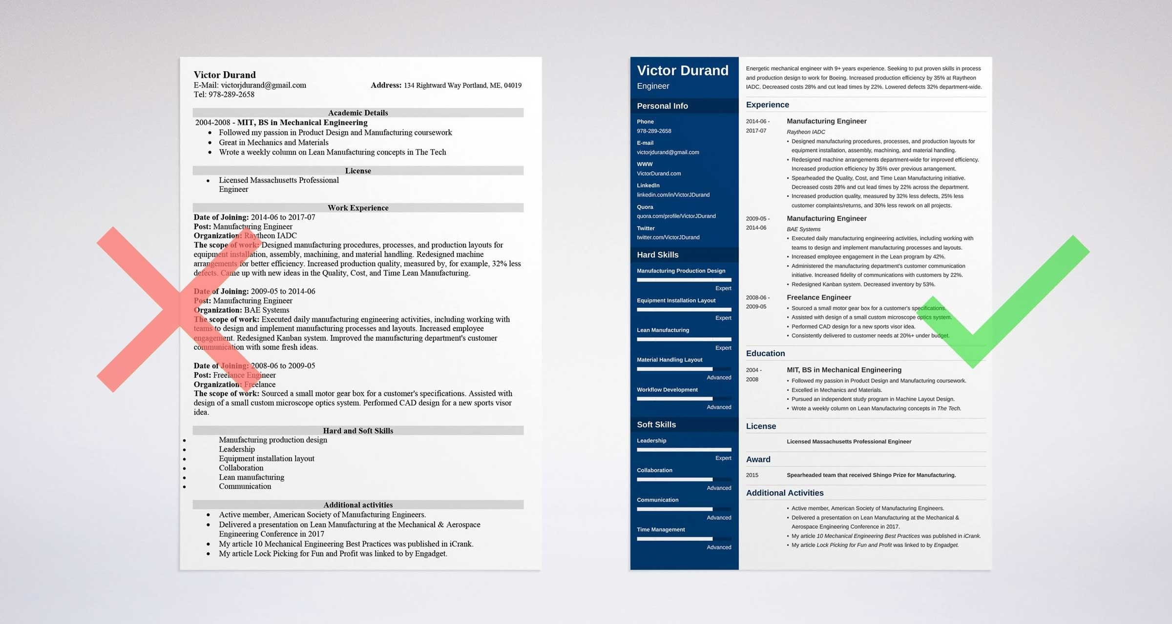Resume Template Download for Engineering Freshers Engineering Resume: Templates, Examples & Essential Skills
