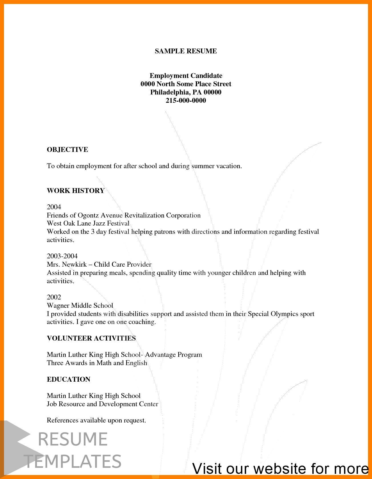 Resume Template for Students with Disabilities â­lancarrezekiq3 Teacher Professional Resume Sample Ideas Plantilla De …