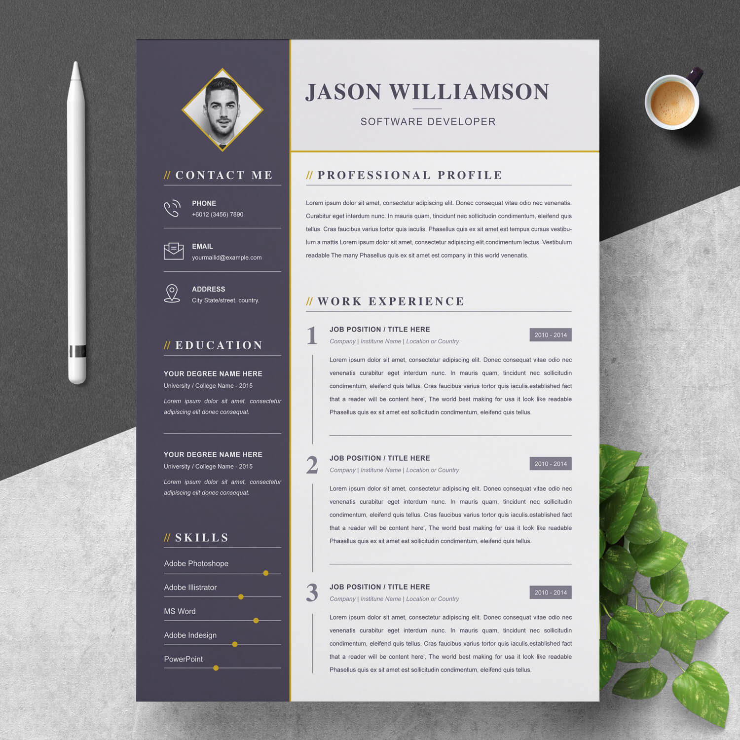 Resume Template Free Download for software Developer Senior software Developer Resume – Resumeinventor