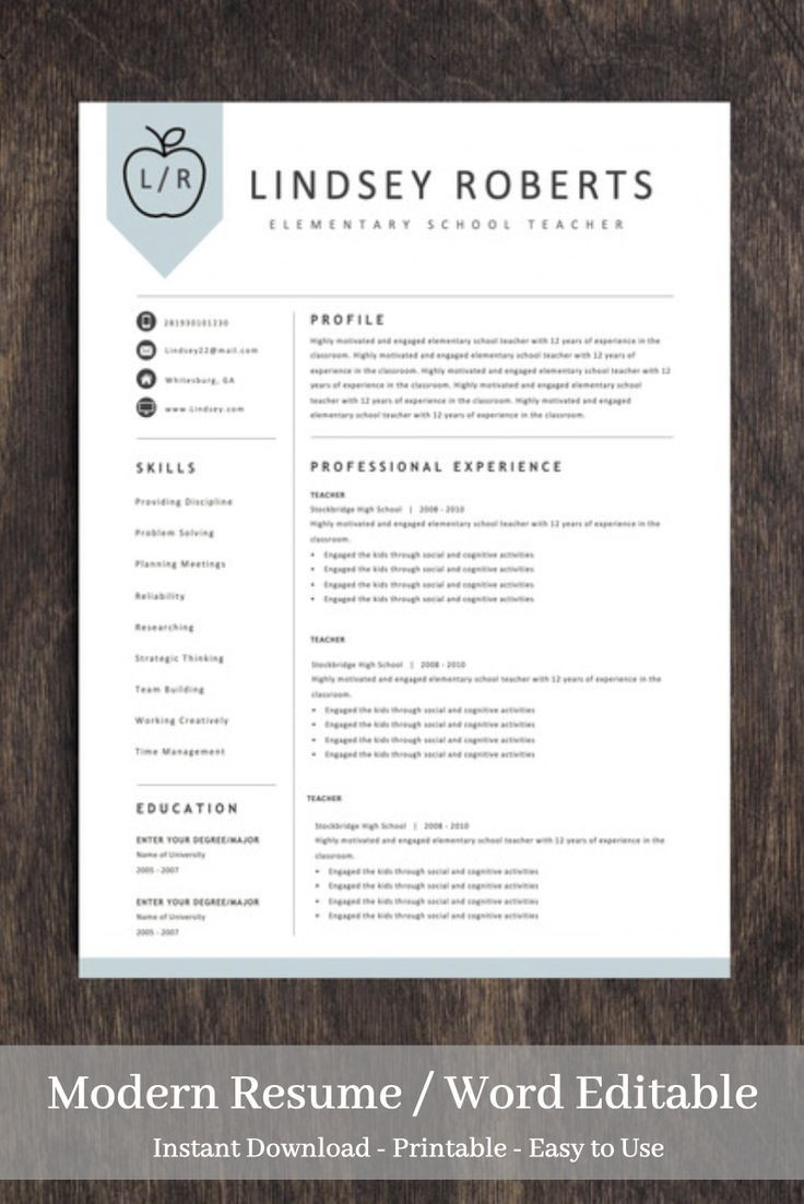 Resume Template Free Download for Teachers Teaching Resume Resume Templates Free Resume Template … Resume Template Free Download for Teachers Teaching Resume Resume Templates Free Resume Template …