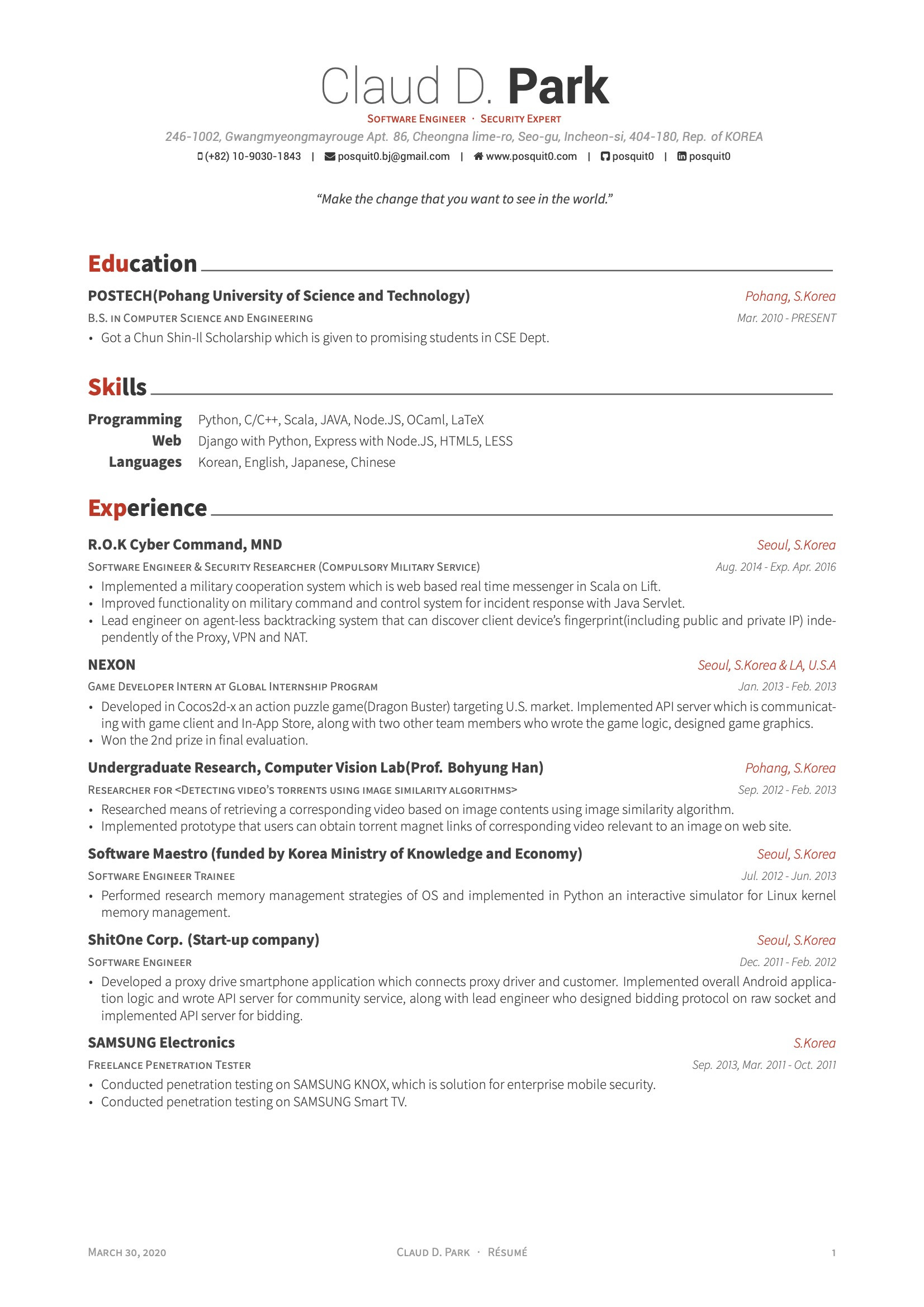 Resume Template Multiple Positions Same Company Latex Templates – Cvs and Resumes
