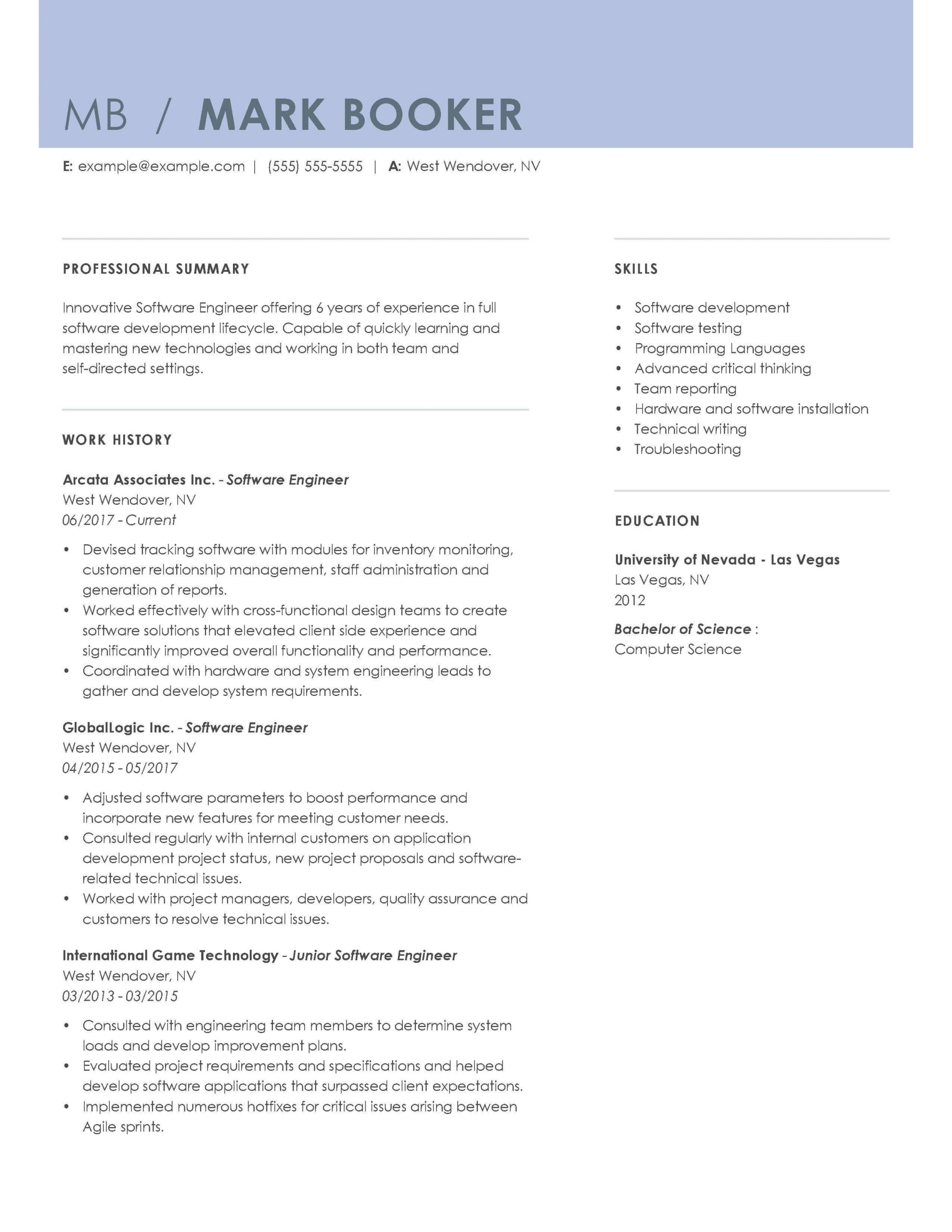 Resume Template with Quotes On Side 30lancarrezekiq Resume Examples: View by Industry & Job Title Resume …