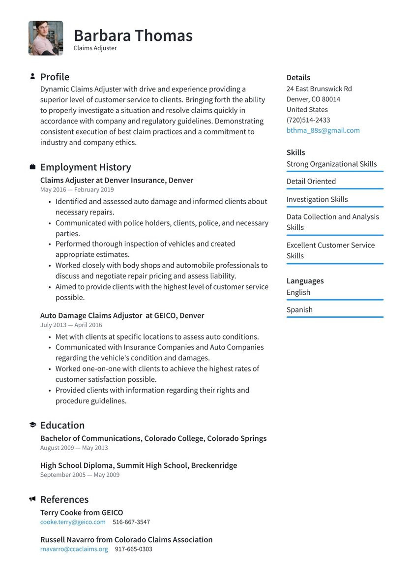 Resume Templates for Insurance Claims Adjuster Claims Adjuster Resume Examples & Writing Tips 2021 (free Guide) Resume Templates for Insurance Claims Adjuster Claims Adjuster Resume Examples & Writing Tips 2021 (free Guide)