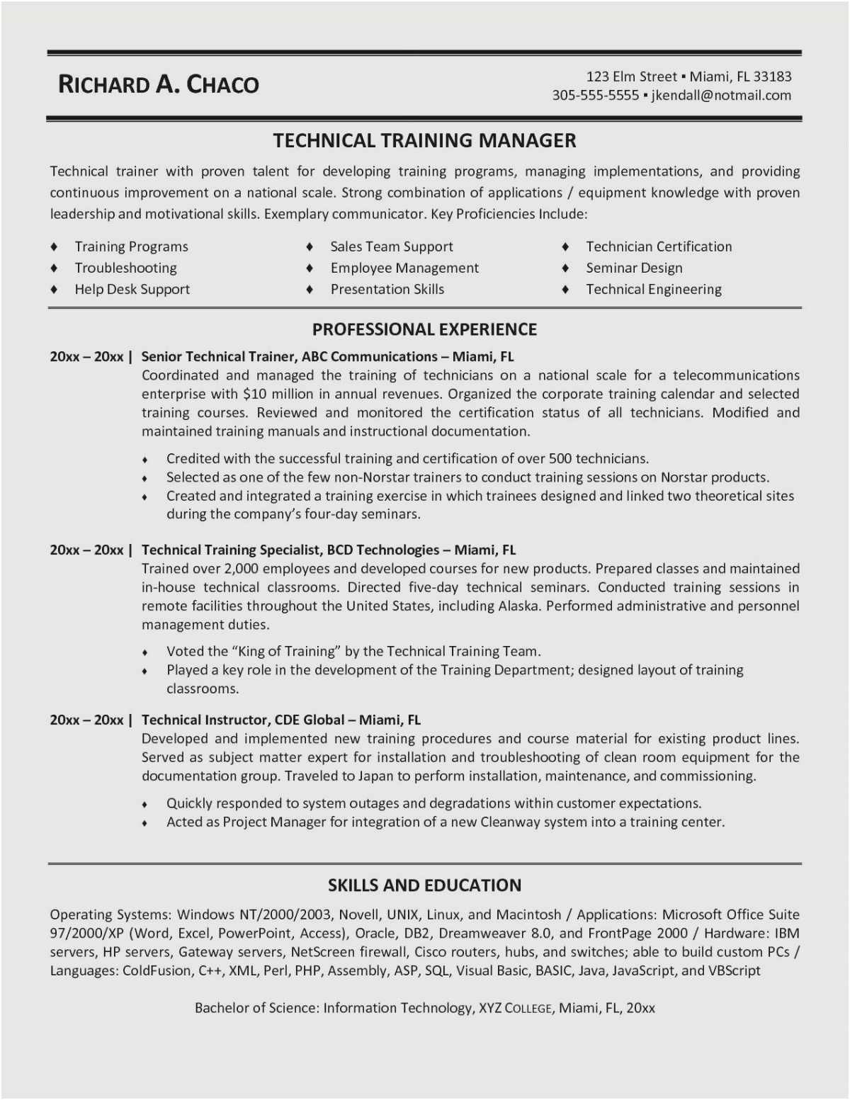 Sample Functional Resume for Project Manager Free Download 55 Functional Resume Samples Free