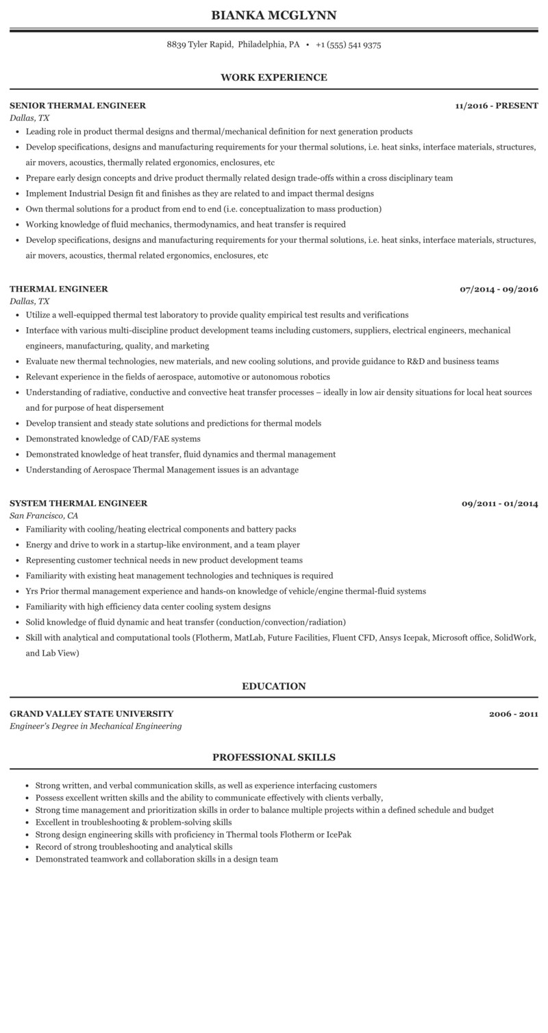 Sample Resume for assistant Professor In Mechanical Engineering Doc Mechanical Engineer Resume Sample Doc Collection