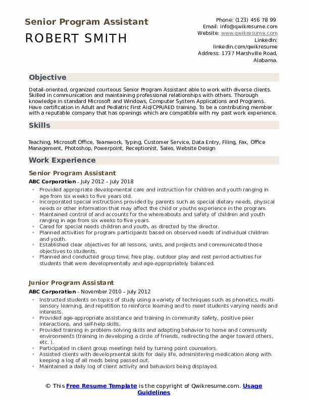 Sample Resume for assistant Professor In Mechanical Engineering Doc Program assistant Resume Samples