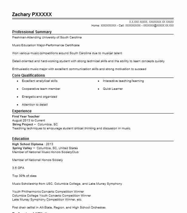 Sample Resume for First Time Teacher Applicant First Year Elementary Teacher Resume Resume Sample