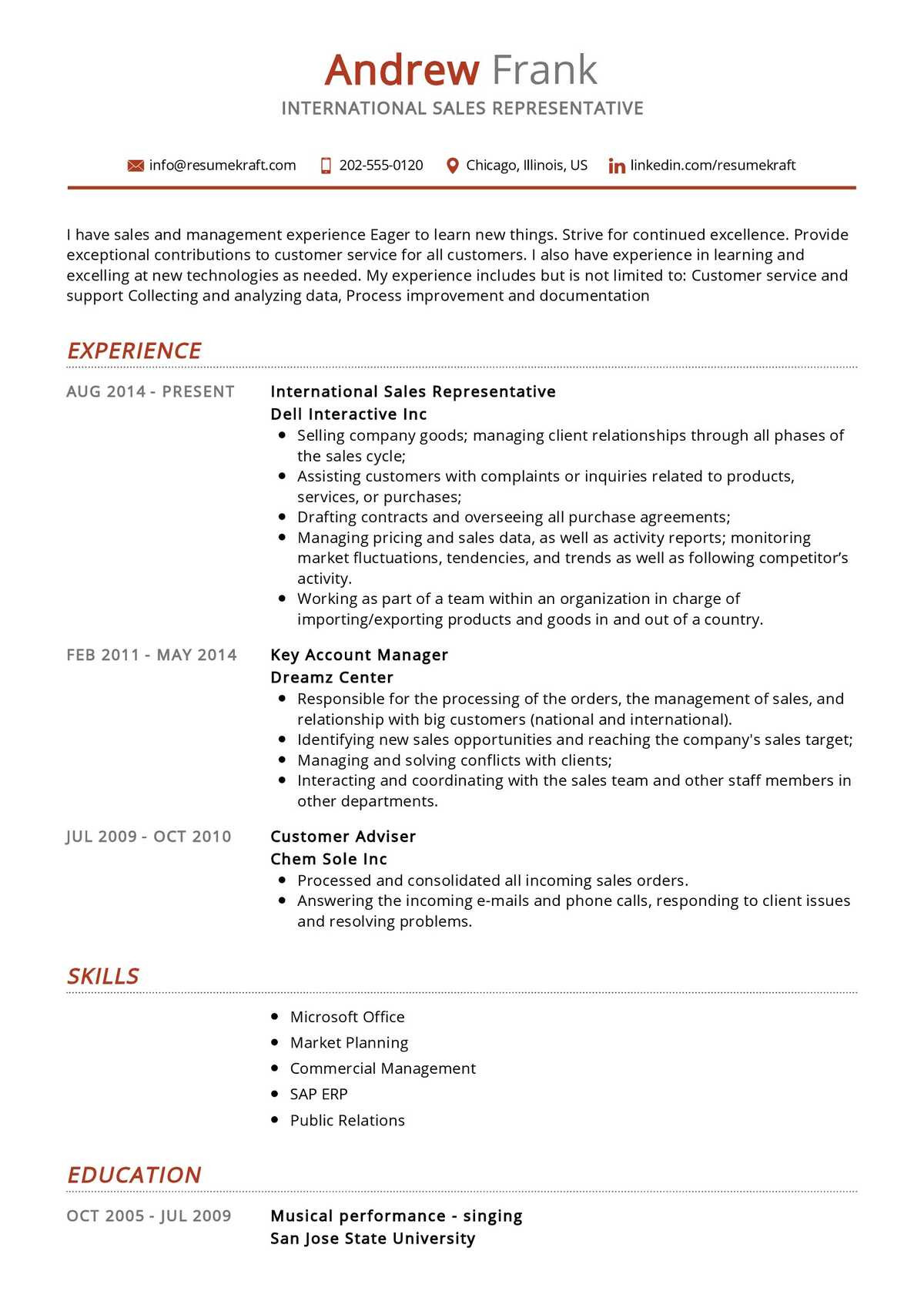 Sample Resume for Sales Lady In Department Store International Sales Representative Resume 2021 Writing Tips … Sample Resume for Sales Lady In Department Store International Sales Representative Resume 2021 Writing Tips …