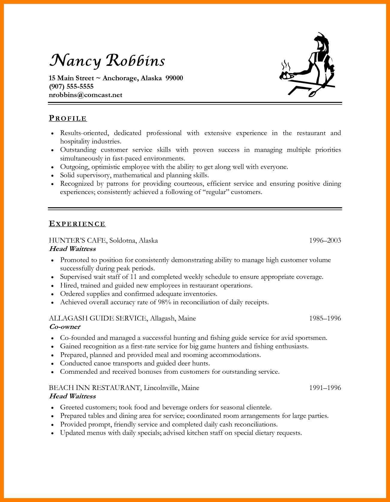 Sample Resume Objectives for Hospitality Industry Career Objective for Hospitality Industry Images to Outgoing …