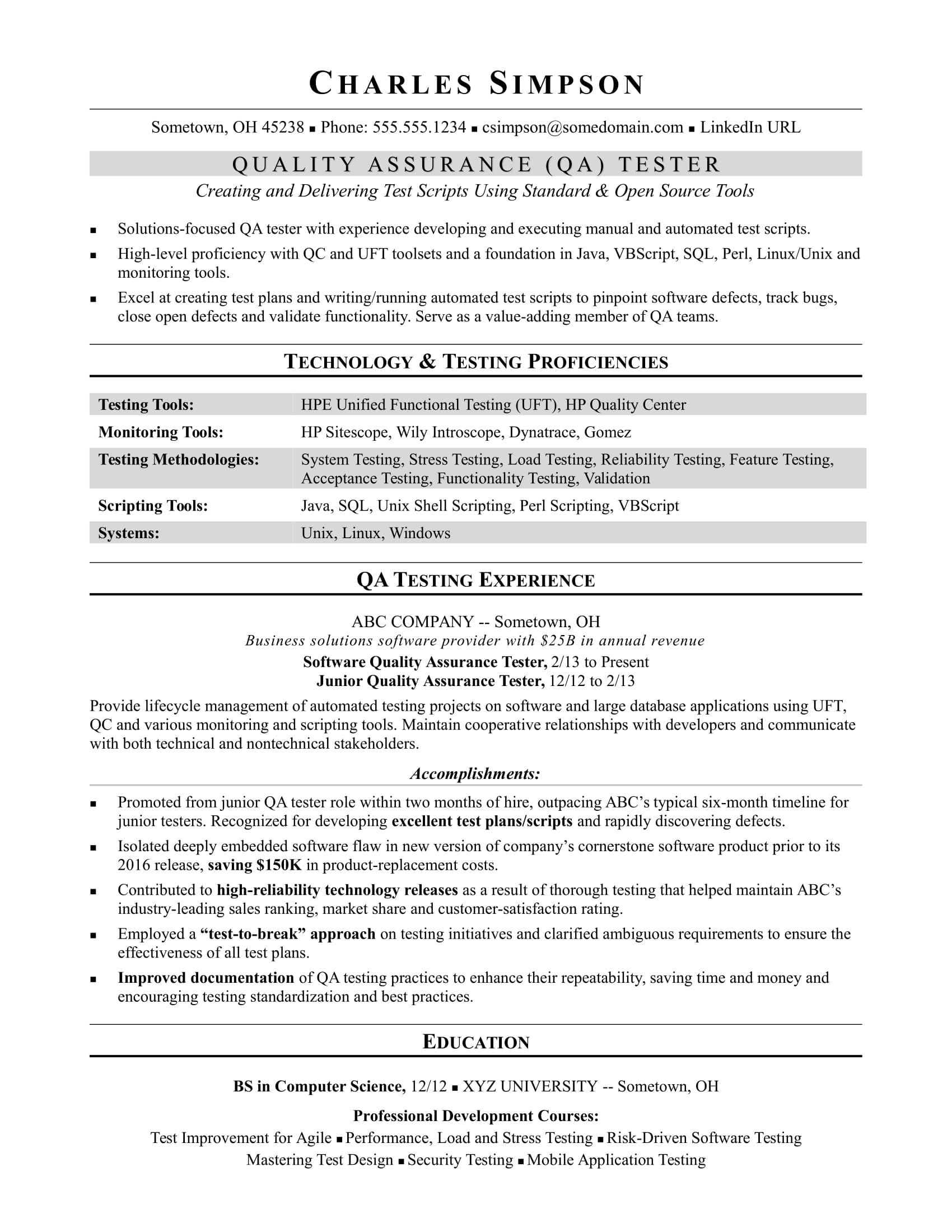 Testing Resume Sample for 5 Years Experience top Rated Manual Testing Resume Sample for 5 Years