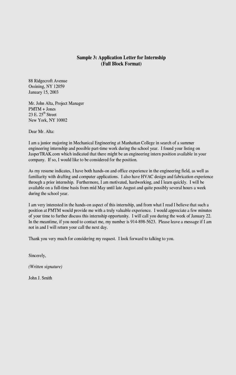 Thank You Letter for Considering My Resume Sample Cover Letter Vs Resume New How to Write Cover Letter Internship …