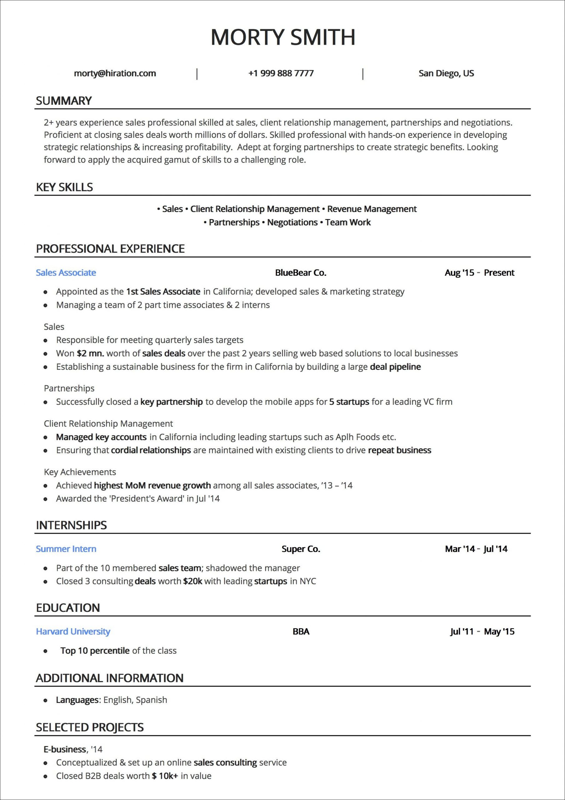 Ats Compliant Resume Template Free Download Resume Templates – the 2021 Guide to Choosing the Best Resume Template