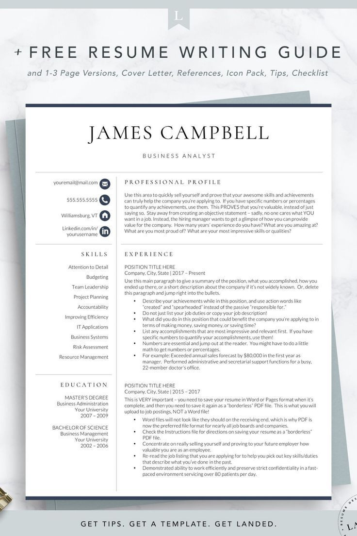 Best Resume Template to Get Hired Resume Examples that Will Get You Hired Good Resume Examples …