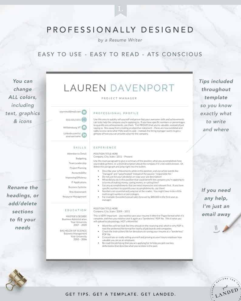 Best Resume Template to Get Hired the Best Resume Examples that Will Get You Hired In 2021 …