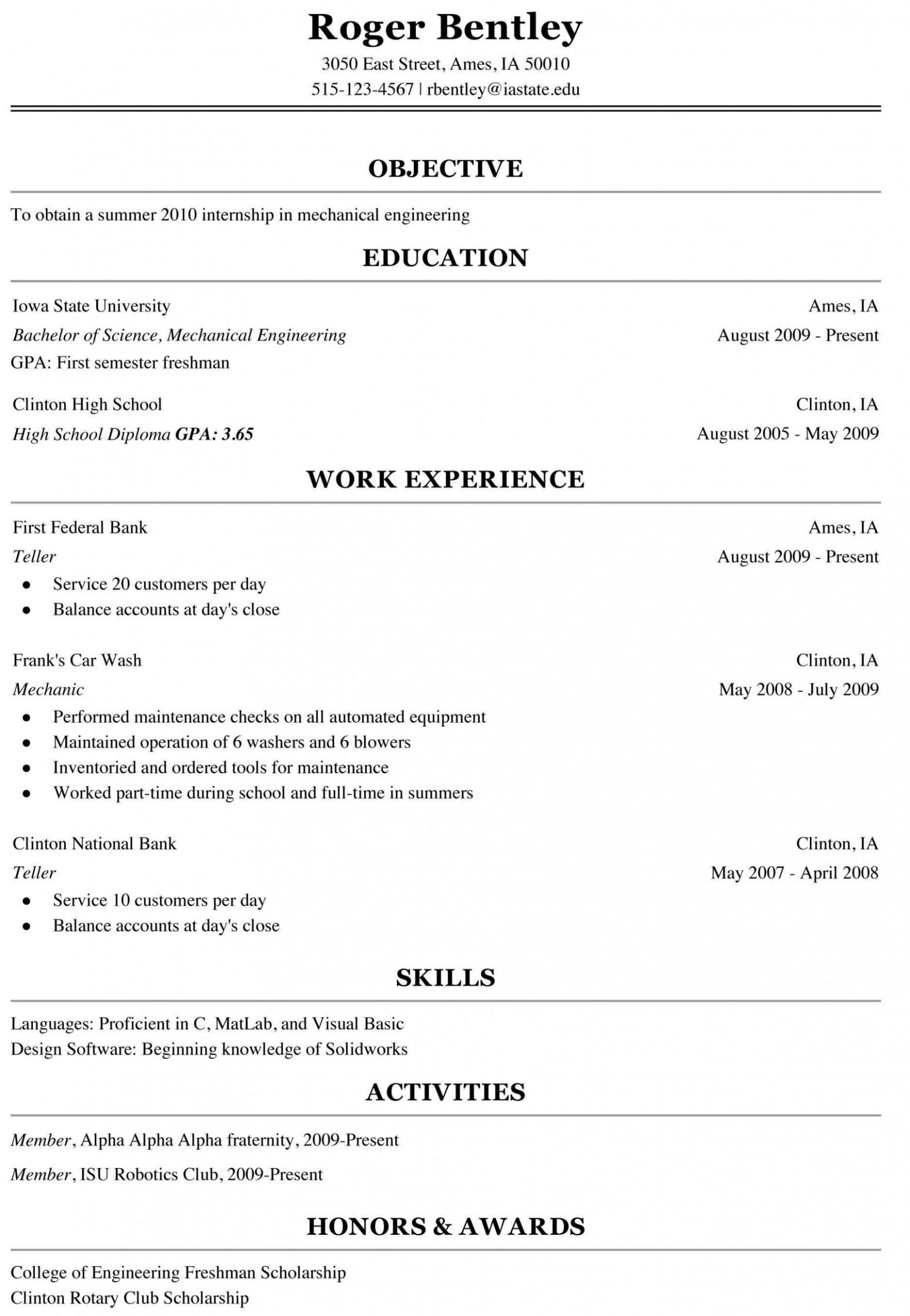 Best Resume Templates for College Students 13 Faculty Scholar Resume Template College Resume Template …