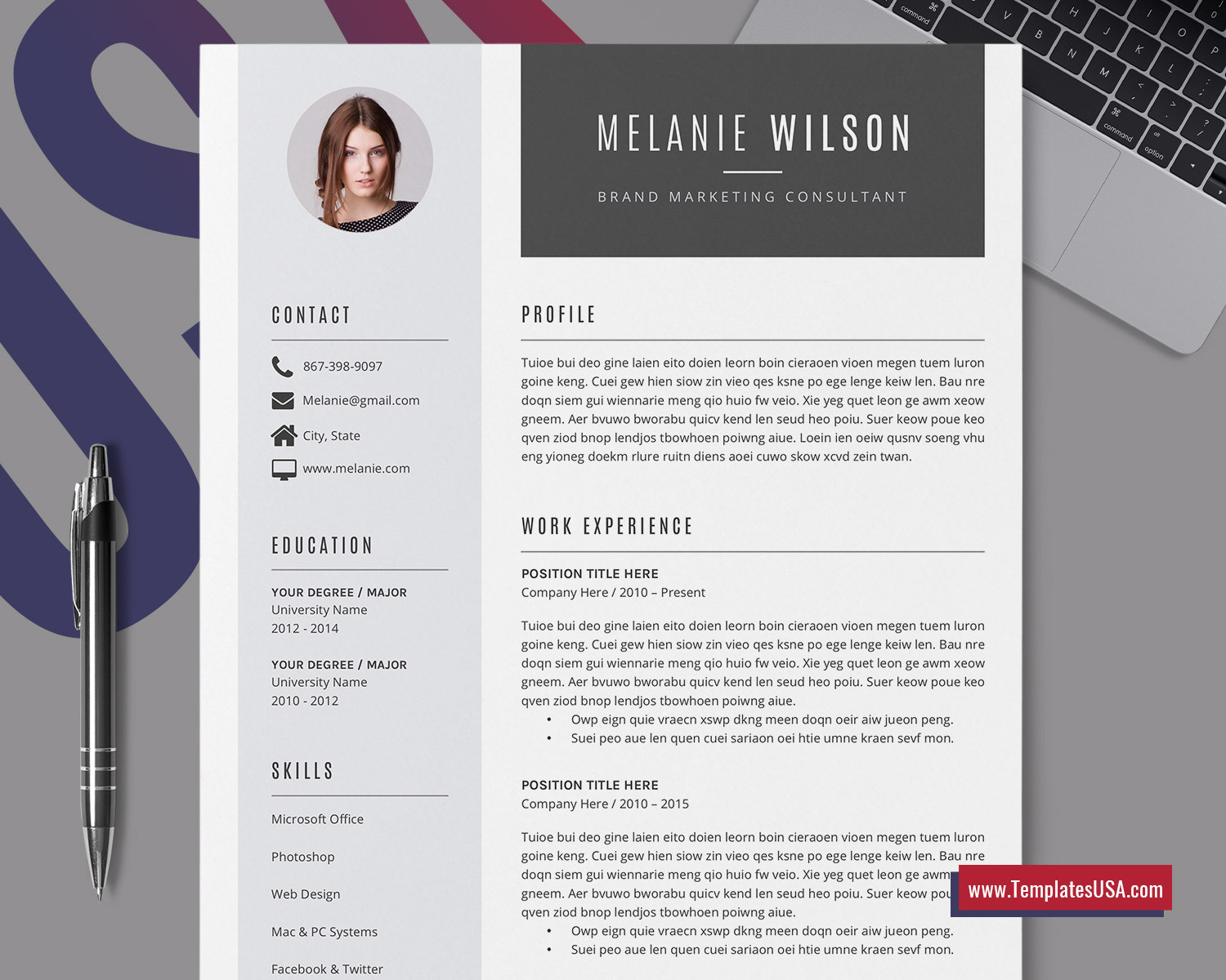 Download Curriculum Vitae Cv Resume Templates Modern Resume Template, Creative Cv Template, Curriculum Vitae, Cover Letter, Professional Resume, Simple Resume, Teacher Resume, 1-3 Page Cv format, …