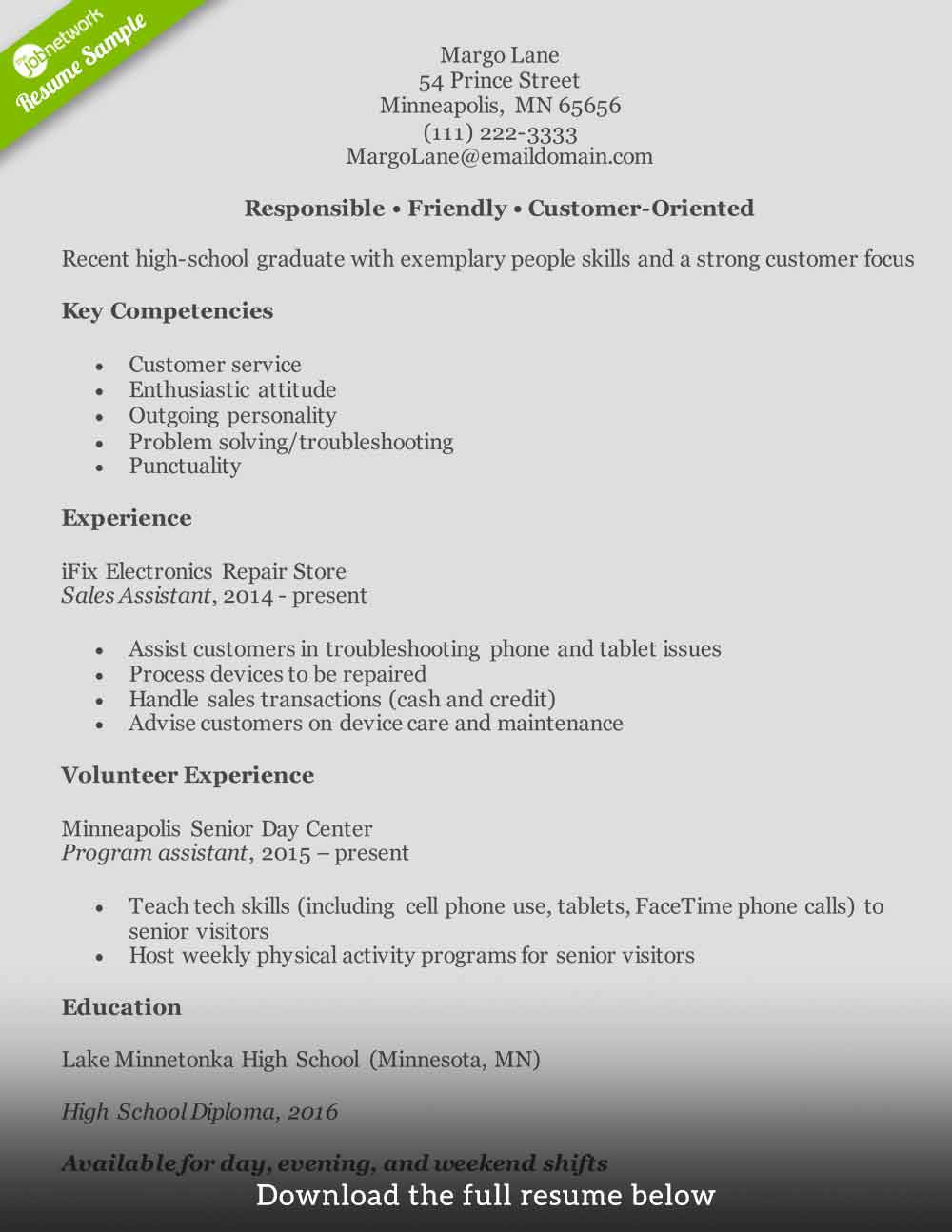 Entry Level Customer Service Resume Template Customer Service Resume -how to Write the Perfect One (examples)
