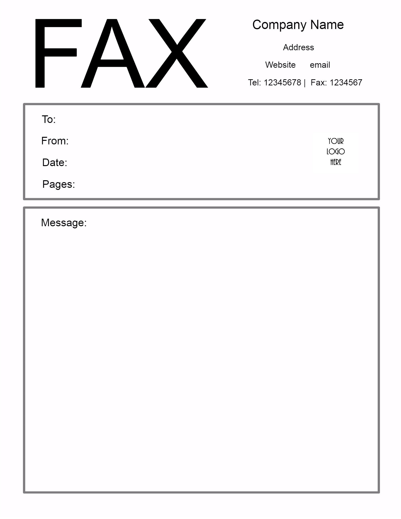 Fax Cover Sheet Template for Resume Free Fax Cover Sheet Template Customize Online then Print