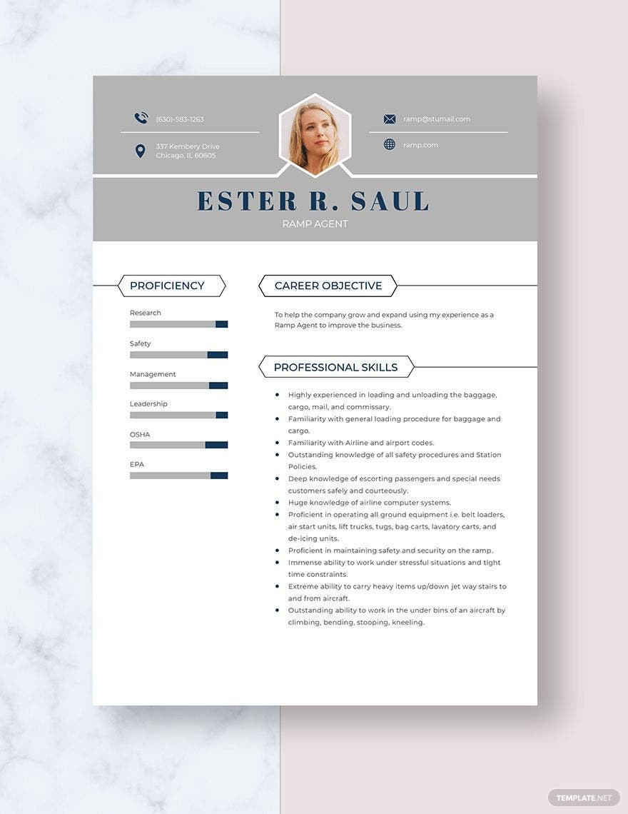 Functional Resume Objective Samples for Ramp Agent Agent Resume Templates – Design, Free, Download Template.net