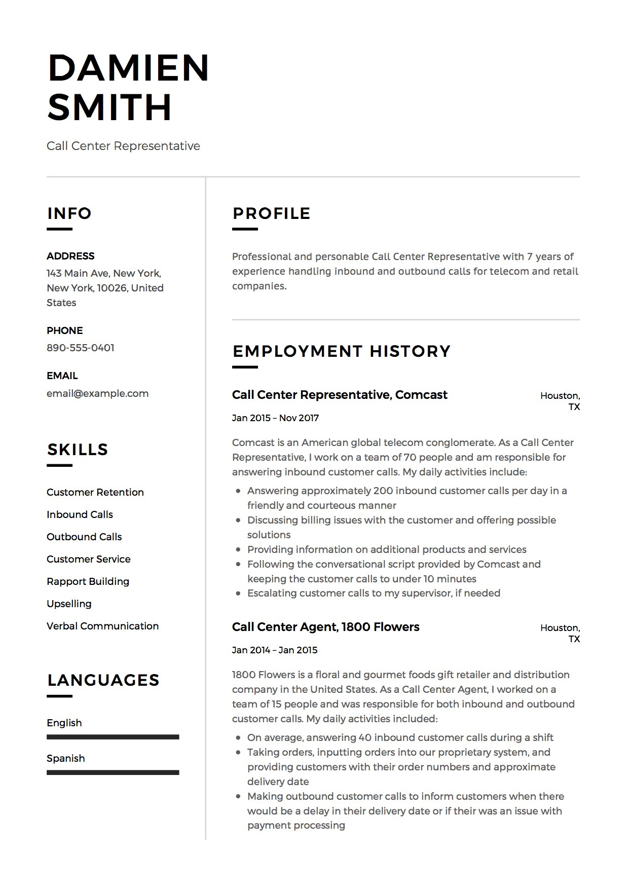 Online Suctomer Service Rep Resume Samples Call Center Resume & Guide (lancarrezekiq 12 Free Downloads) 2022
