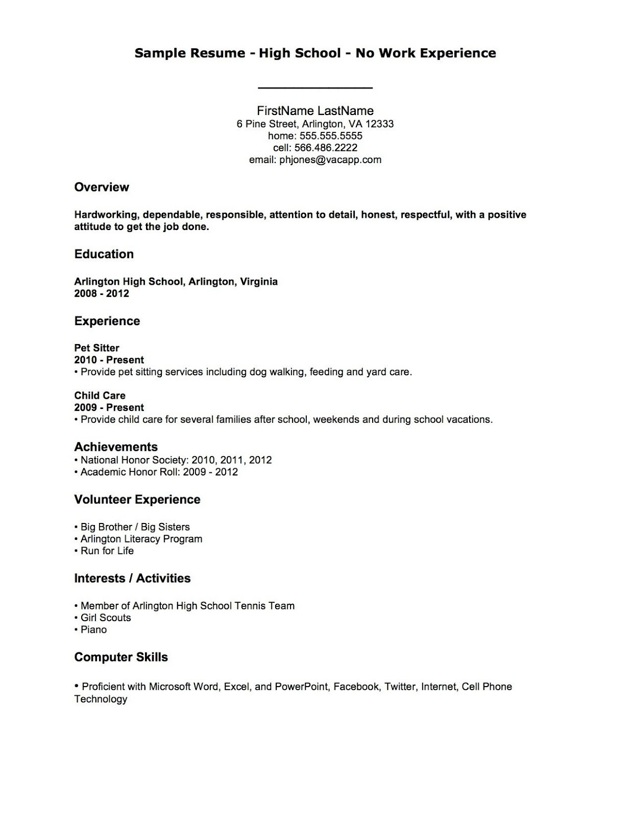Resume Template for First Job after College First Resume after College â How to Write A Successful College …
