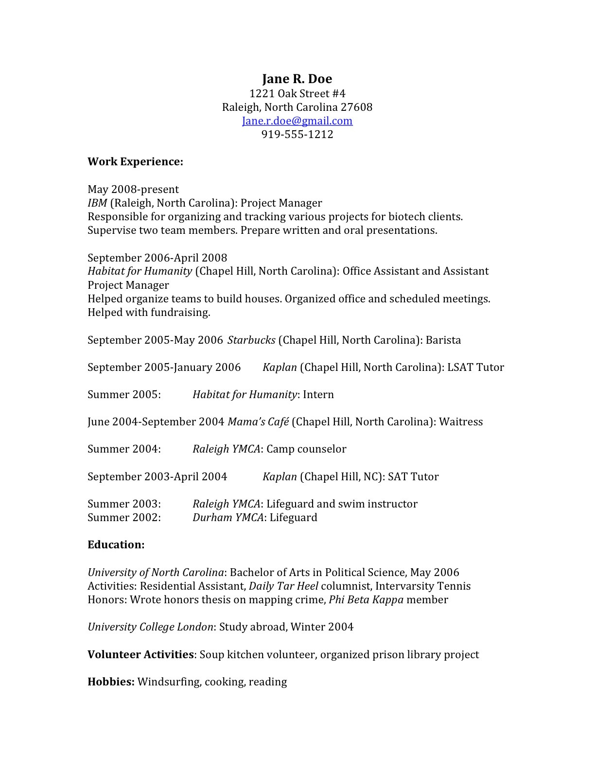 Resume Templates for Law School Applications How to Craft A Law School Application that Gets You In: Sample …