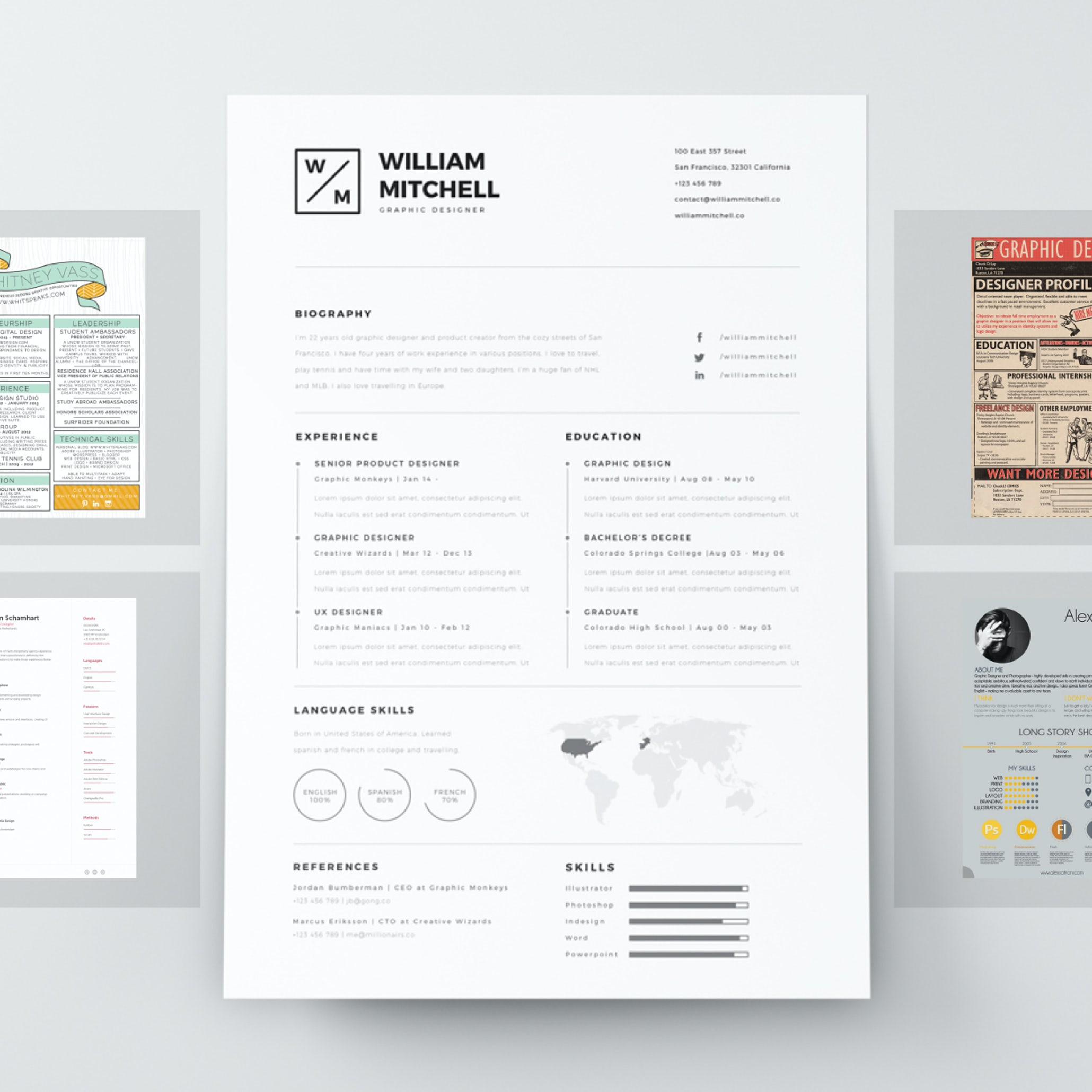 Resume Templates that Get You Hired 7 Resume Design Principles that Will Get You Hired – 99designs